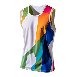 เสื้อกล้ามผู้ชายคุณภาพสูง เสื้อผ้ากีฬาแขนกุด เสื้อฟิตเนสฤดูร้อน เสื้อกล้ามผู้ชายหลากสี เสื้อกีฬาสำหรับผู้ชาย - Product Image 1