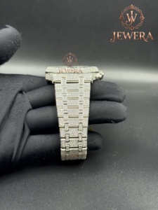 Premium Hip Hop Moissanite Diamond Watch with VVS Moissanite Stones Luxury Men's Wristwatch for Jewelry Collection - Product Image 3