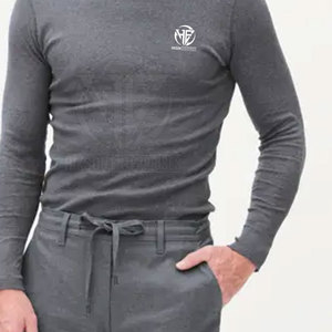 Versatile High <b>Neck</b> Full Sleeve Basic Top for Travel Streetwear and Daily Styling <b>Men</b> <b>Turtle</b> <b>Neck</b> Shirt - Product Image 6