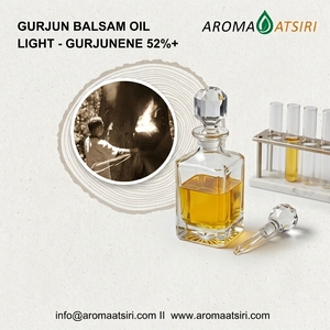 Huile de balsam de Gurjun de qualité supérieure Aroma Atsiri Indonésie, grade léger (Min.) 52%+ avec un arôme boisé profond pour la parfumerie - Product Image 2