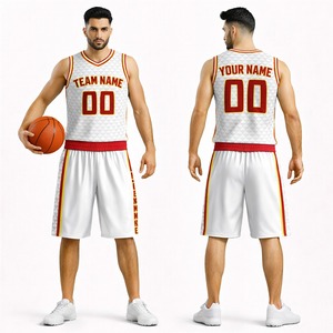 Uniforme de basketball respirant personnalisable de haute qualité – Créez votre propre tenue d'été à prix d'usine pour le sport - Product Image 1