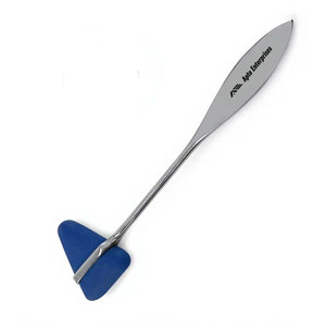 Marteau de réflexes Taylor bleu de 7,5 pouces, instrument médical chirurgical en acier inoxydable de qualité allemande pour diagnostic neurologique - Product Image 4