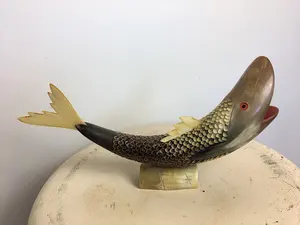 Elegante Escultura de Aves de Cuerno Hecha a Mano para Decoración de Sala de Estar al Mejor Precio, Figura Decorativa de Aves de Cuerno de Primera Calidad - Product Image 5