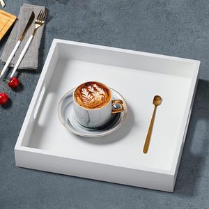 Bandeja de Servicio de MDF con Acabado Lacado Brillante de Alta Calidad, Color Personalizado, Directo de Fábrica, para Decoración del Hogar y Mesa - Product Image 5