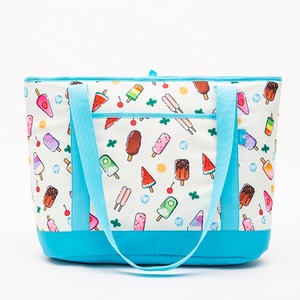 Sac isotherme à motif crème glacée, sac isotherme à la mode, grande capacité, multifonction, pour loisirs - Product Image 1