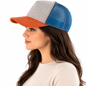 Casquette Trucker Unisexe Personnalisable en Maille Imperméable Respirante Confort Premium Légère Tendance Prête pour l'Extérieur Plage Voyage - Product Image 3