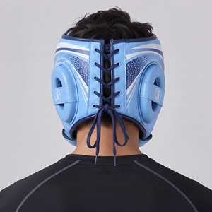 Wholesale Custom Boxing <b>Head</b> Guard Cowhide Leather <b>Head</b> Guard High Quality Leather Boxing <b>Head</b> Guard boxing sets Breathable - Product Image 5