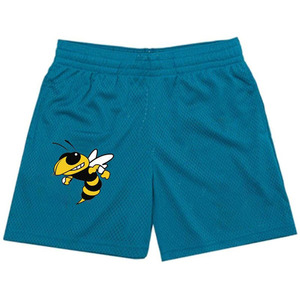 Pantalones Cortos de Baloncesto Personalizados de Poliéster/Algodón, Estilo Urbano, Diseño Sólido, Doble Capa, Casuales de Verano, 5 Pulgadas de Entrepierna, para Hombre - Product Image 1