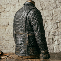 Veste en cuir au design personnalisé, veste en cuir très vendue, veste en cuir d'hiver de la meilleure qualité, veste en cuir à vendre