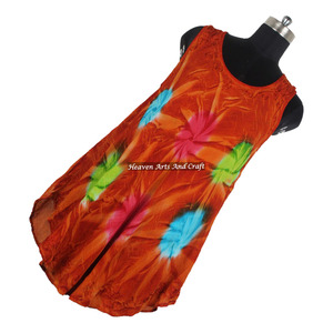 Elegante Vestido Bohemio de Playa 2026 de Verano de Rayón Tie Dye Holgado de Corte Regular Sexy para Chicas, Maxi Vestido para Fiesta en Club Nocturno, Vestido Tie Dye - Product Image 4