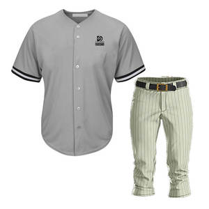 Uniforme de baseball de qualité supérieure, best-seller, respirant, séchage rapide, léger, 100% polyester, matériau durable, pour l'extérieur - Product Image 1