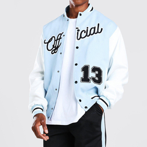 Chaqueta Varsity Personalizada para Hombre, Alta Calidad, con Logotipo Único, Estilo Vintage para Invierno, Suministro ODM - Product Image 1