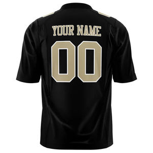 Camisetas de Fútbol Americano OEM ODM para Hombres Adultos, Diseño Personalizado con Nombre del Jugador, Manga Corta, Protección UV, Impresión por Sublimación - Product Image 6