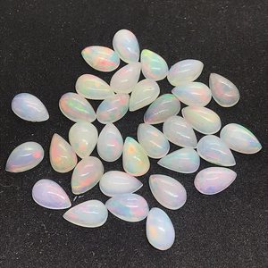 Gemas Naturales Zubeda con Certificación de Terceros, Cuentas Sueltas de Corte Brillante, Gema de Fuego Multicolor Cambiante para Joyería - Product Image 1