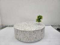 Table basse en nacre table basse faite à la main table basse moderne d'Inde à vendre en vrac