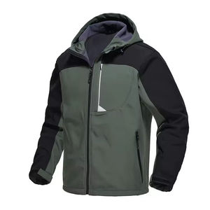 Custom Waterproof Softshell <b>Jacket</b> Manufacturer Outdoor Windproof <b>Fleece</b> <b>Lined</b> Hiking <b>Jacket</b> OEM ODM - Product Image 4