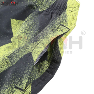 Shorts pour hommes en sublimation couleur contrastée, style estival, fabrication en usine, service OEM, nouveaux modèles. - Product Image 4