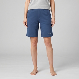 Shorts Deportivos Casuales de Cintura Alta para Mujer, Transpirables, de Algodón, Tejidos, para Yoga, Running, Fitness, Verano - Product Image 5