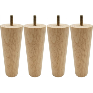 Heavy Duty Solid Hardwood <b>Sofa</b> Legs Premium Furniture Support Legs for Luxury Home Hotel Lounge and Office Furniture - Product Image 1