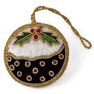 Porte-clés élégant de style indien avec perles et pièces de monnaie, forme ovale, motif cœur, au meilleur prix - Product Image 1