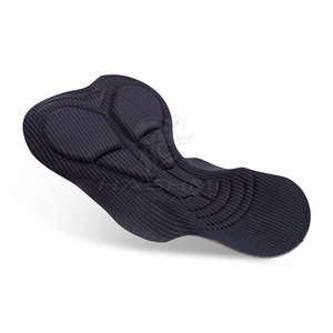 Cuissard de cyclisme ajusté pour homme en nylon et élasthanne, couleur moutarde, anti-humidité, longueur courte, pour adulte - Product Image 6