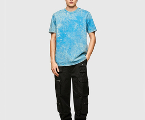 เสื้อยืดสตรีทแวร์ผู้ชาย ระบายอากาศได้ดี ผ้าฝ้าย 100% สไตล์วินเทจ ทรงโอเวอร์ไซส์ ทรงบ็อกซี่ ล้างสีแบบแอซิดวอช เสื้อยืดเจอร์ซีย์ผู้ชาย ยูนิเซ็กส์ ไซส์พลัส ทรงหลวม - Product Image 6