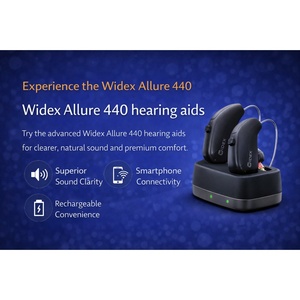 Kit Premium Widex Allure ARRDI 440 RIC, aide auditive rechargeable Bluetooth et son IA avec clarté vocale avancée (0 - 110 dB) - Product Image 6