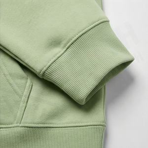 เสื้อฮู้ดดี้โอเวอร์ไซส์ผ้าฝ้ายคุณภาพสูงสำหรับผู้ชาย ผ้าฟลีซหนานุ่ม ทรงหลวม ปักลายเรียบง่าย สั่งทำได้ ใส่สบาย อุ่นสบายในฤดูหนาว - Product Image 6