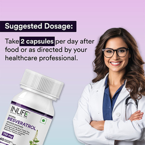 Cápsulas de Resveratrol 500mg, Suplemento Dietético, 60 Cápsulas Vegetales, Marca Privada, Fabricante OEM, Suministro al por Mayor - Product Image 3