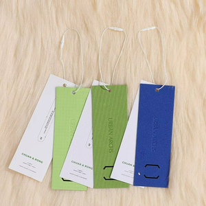 High Quality Luxury Custom Printed Hang <b>Tags</b> Wholesale Paper Swing Clothing <b>Tags</b> Competitive <b>Price</b> for Custom Labels - Product Image 3