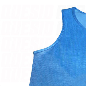 Custom Quick Dry Breathable <b>Soccer</b> Training Bibs Vest Football Practice Jerseys Lightweight Mesh Pinnies Reversible Team - Product Image 3