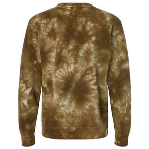 Sweat-shirt tie-dye pour femme, coupe classique, manches longues, tricoté, 100% coton, style automne - Product Image 5