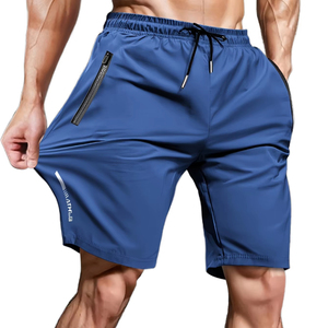 Pantalones Cortos Deportivos de Verano para Hombre 2026: Elásticos, Transpirables, de Punto, de Secado Rápido, Ideales para Fitness y Running - Product Image 1