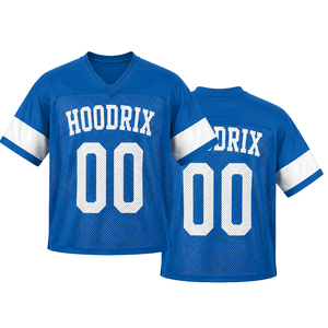 Hoodrix Wears Custom Sublimation Lacrosse Jersey Porthole <b>Mesh</b> Anti Pilling Breathable Quick Dry Eco-Friendly 100% Polyester - Product Image 1