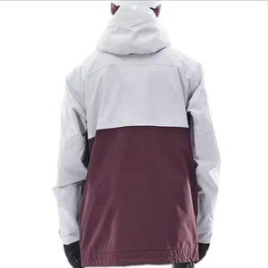 Chaqueta de Esquí Impermeable para Hombre, con Capucha, Diseño Color Block, Aislamiento Sintético, Ropa Deportiva para Nieve, Cierre de Cremallera Gore-Tex - Product Image 2