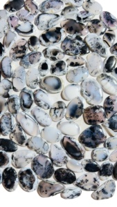 Gemas Trimurti, Ópalo Semidendrítico Natural de Grado AAA, Cabujón Personalizable, Gemas Sueltas Certificadas, Joyería al por Mayor a Precio Económico - Product Image 2