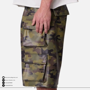 Pantalones Cortos Cargo Casuales para Hombre 2026, Multibolsillos, 100% Algodón, Estilo Táctico, Streetwear, Hip Hop - Product Image 2