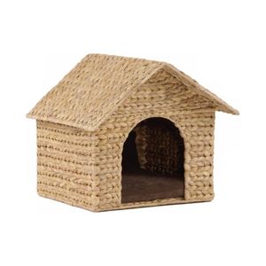 Heavy Duty Reinforced Frame Water Hyacinth Pet House Vietnam Supplier – Durable Thick Basket Structure - Product Image 6