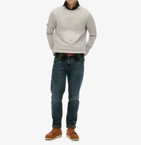 Sudadera de Felpa de Algodón Cómoda y de Venta Caliente para Hombre, Diseño Personalizado, Manga Larga, Cuello Redondo, Bordada - Product Image 6