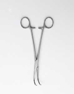 Pinces périphériques vasculaires angulaires DeBakey professionnelles en acier inoxydable personnalisées OEM, 22 cm, 25,5 cm, instruments chirurgicaux CE - Product Image 2