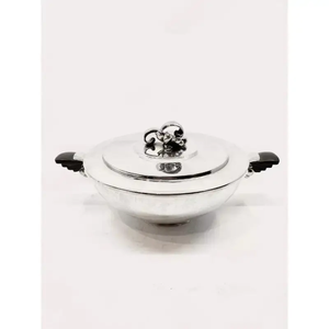 Casserole en acier inoxydable de haute qualité, boîte isotherme |   Idéal pour servir des repas indiens avec style - Product Image 3