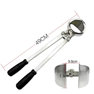 Outil de castration de bétail robuste sans sang Burdizzo en acier inoxydable, forceps de castration pour bovins - Product Image 3