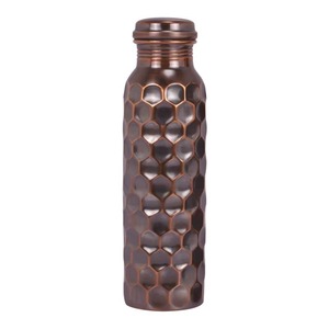 Botella de cobre más demandada, 100% cobre de la mejor calidad para agua, tamaño personalizado y uso doméstico. Fabricante. - Product Image 1