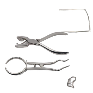 Kit de Digue Dentaire en Caoutchouc de Haute Qualité, 12 Pièces, Ensemble d'Instruments Orthodontiques |   Instruments chirurgicaux dentaires en acier inoxydable allemand - Product Image 2