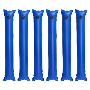 Confezione da 6 Sacchi d'Acqua in PVC da 1,2 m per Copertura Piscina a Camera Singola, Spessore 0,4 mm, Antiperforazione, con Funzioni di Sicurezza a Vite, Pesi per Acqua - Product Image 1