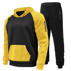 Chándal de poliéster reciclado para hombre, mezcla ecológica, materiales verdes sostenibles, chaqueta con cremallera completa, pantalones deportivos, ético - Product Image 1