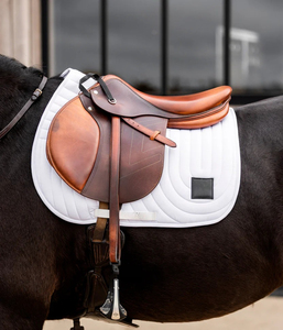 Tapis de selle d'équitation personnalisés de haute qualité, style anglais, matelassés en coton, doux, respirants et confortables - Product Image 3