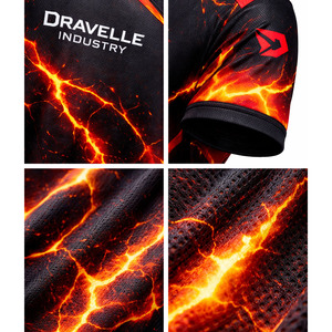 Camiseta Deportiva Personalizada con Impresión por Sublimación, Transpirable, de Malla de Poliéster, para Equipos, Clubes y Marcas, Industria Dravelle - Product Image 6