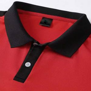 Chemises polo décontractées pour hommes, nouvelle collection, design tendance, logo personnalisé, couleur unie, respirantes, à prix avantageux. - Product Image 2