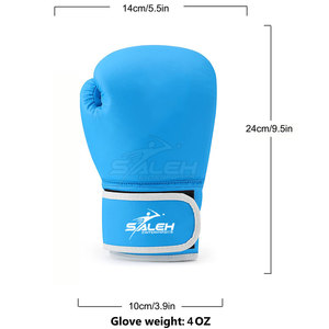 Durable Material Boxing Gloves Featuring <b>Molded</b> Padding Reinforced Thumb Area And Comfortable Wrist Adjustment - Product Image 3